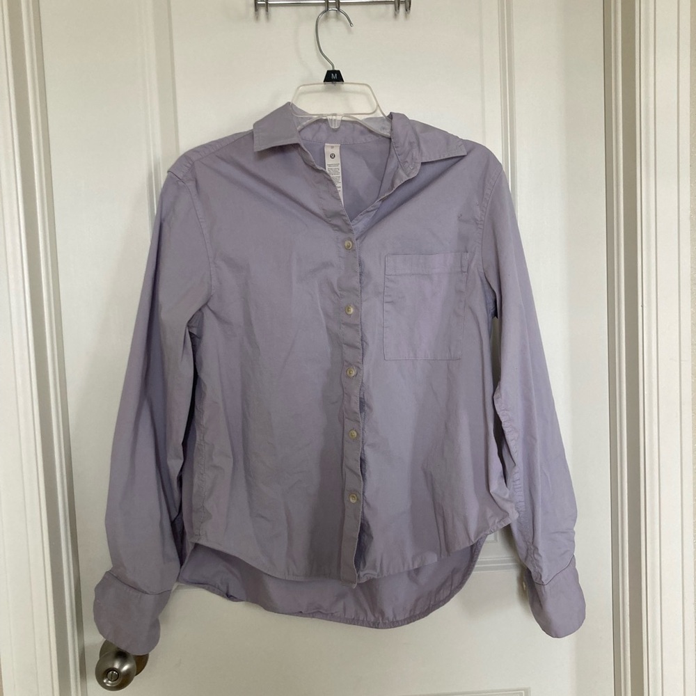 Lululemon Athletica Lavender Shirt